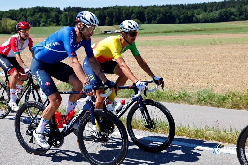 European Championships Munich 2022 - 2022 UEC Road Elite European Championships - Men's Road Race - 14/08/2022 - Jacopo Guarnieri (ITA) - photo Luca Bettini/UEC/SprintCyclingAgency?2022